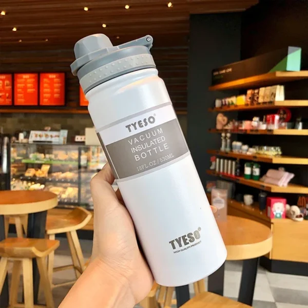 750ML Tyeso Stainless Steel Thermos Coffee Bottle - Image 9