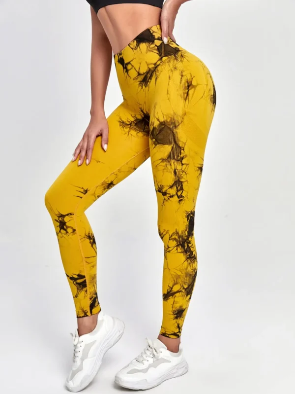 Tie Dye Yoga Pants Sport - Image 9