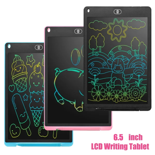 6.5 inch LCD Writing Tablet Drawing Board Montessori Educational Drawing Toys For Kids