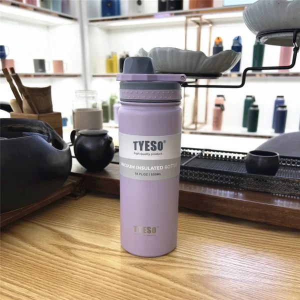 750ML Tyeso Stainless Steel Thermos Coffee Bottle - Image 11