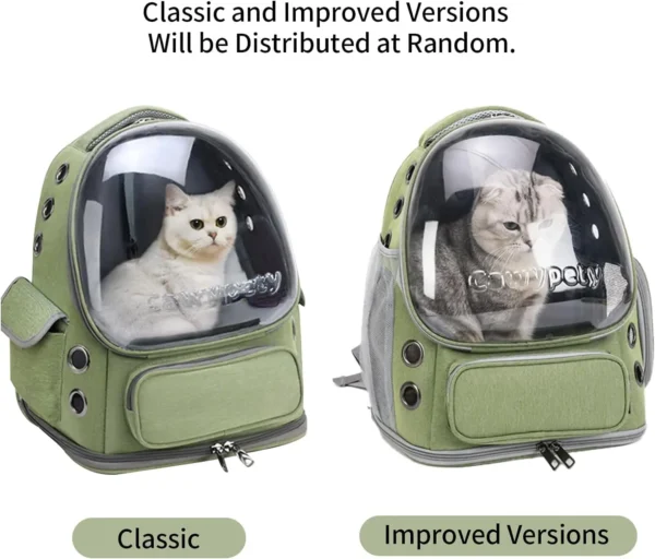 Transparent Folding Pet Carrier Backpack Travel - Image 3