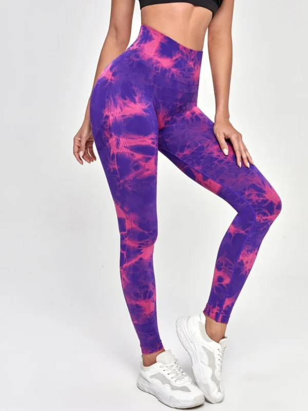 Tie Dye Yoga Pants Sport - Image 7