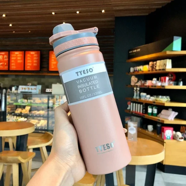 750ML Tyeso Stainless Steel Thermos Coffee Bottle - Image 12