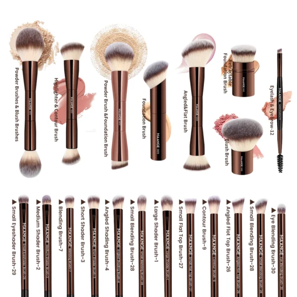 20pcs/set Pro Makeup Brushes - Image 6