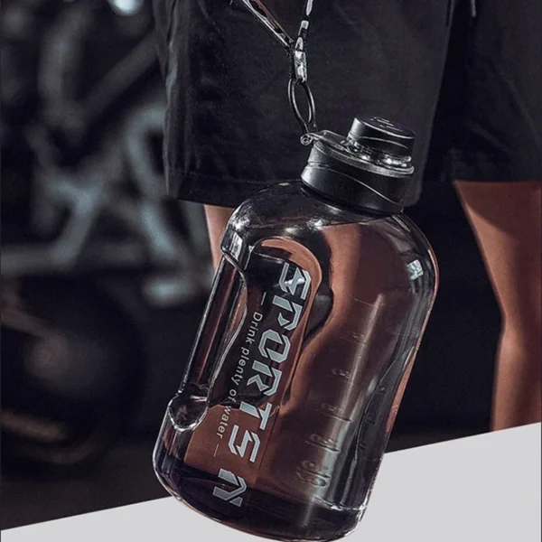 1.7L/2.7L Sports Water Bottle Gym - Image 2