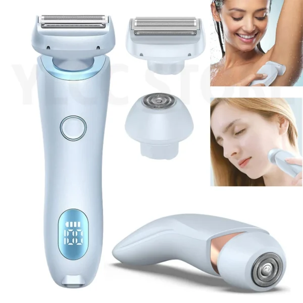 Electric Razors for Women 2 In 1 Trimmer